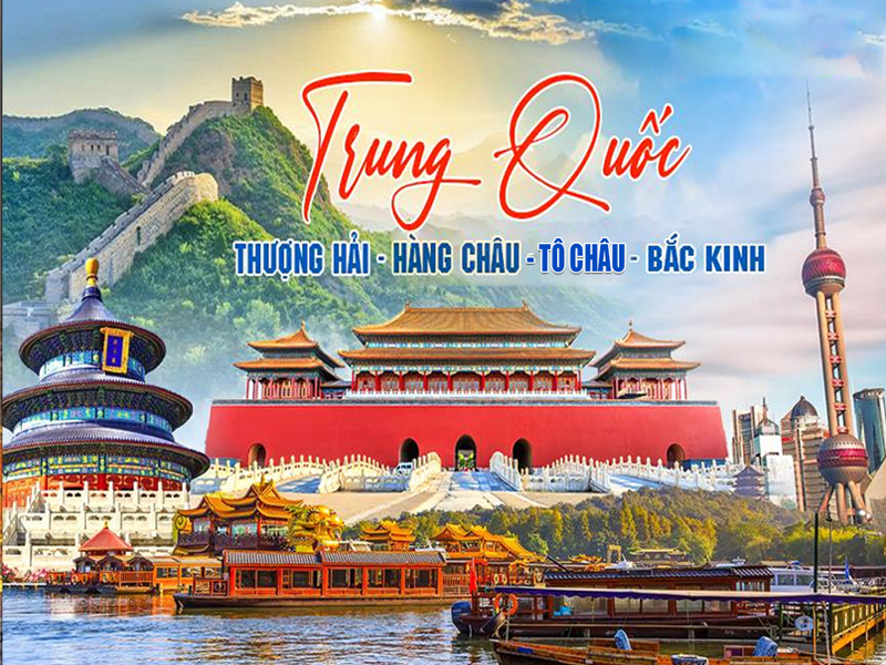 BẮC KINH – TÔ CHÂU – HÀNG CHÂU – THƯỢNG HẢI (7 Ngày 6 Đêm)